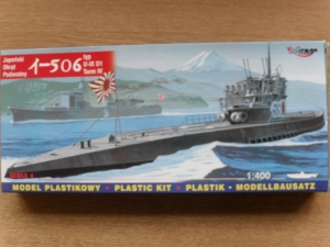 MIRAGE 1/400 40046 I-506 JAPANESE SUBMARINE